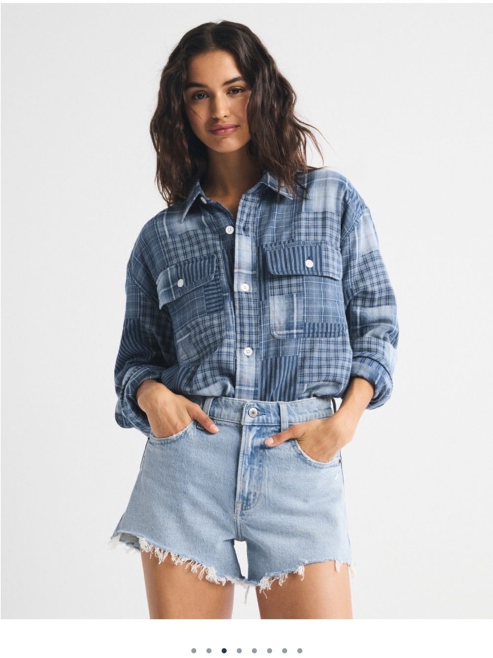 Abercrombie & Fitch 90s Relaxed Cutoff Short